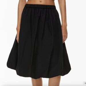 Aritzia Black Midi Skirt